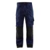 Afbeeldingen van BLAKLÄDER Werkbroek zonder spijkerzakken 1523 navy/zwart