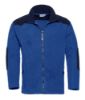 Afbeeldingen van SANTINO Fleecejack bicolour Trento royal/navy