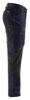 Afbeeldingen van BLAKLÄDER Werkbroek service denim met stretch 1459 navy/zwart