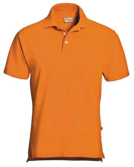 Afbeeldingen van SANTINO Poloshirt Basic Charma oranje