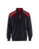 Afbeeldingen van BLAKLÄDER Sweatshirt bi-colour met halve rits 3353