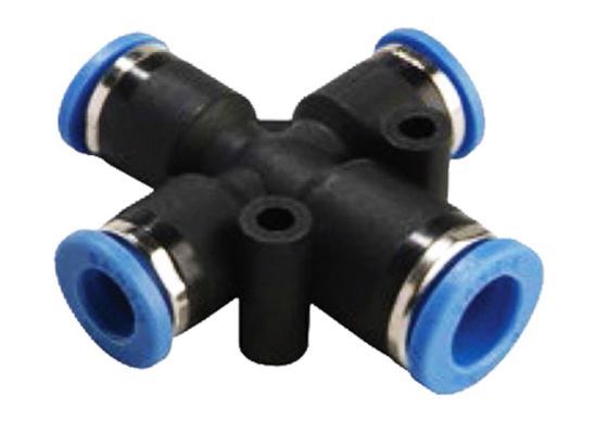 Afbeeldingen van X ongelijke push-in fitting 10-8MM