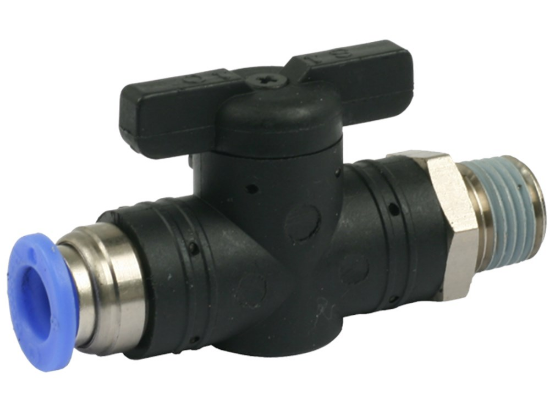 Afbeeldingen van 2/2 Kraan recht 6MM-R⅛"