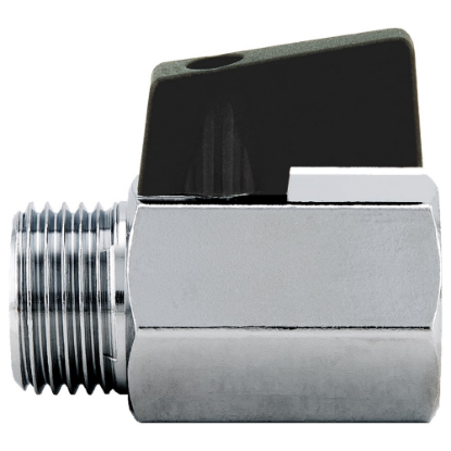 Afbeeldingen van Kraan mini ¾" zwart BI/BU