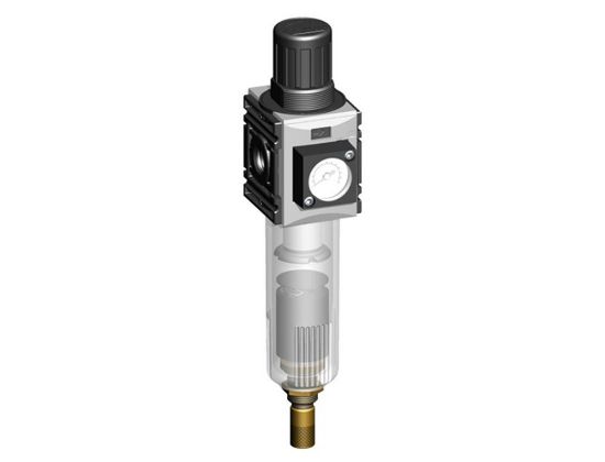 Afbeeldingen van Drukregelaar G1 5µ 16bar met manometer 63MM