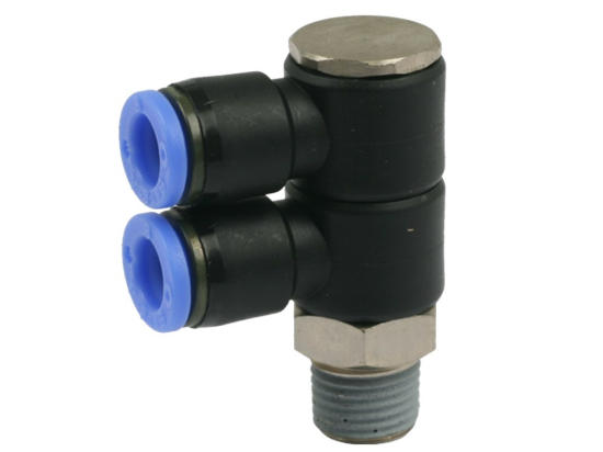 Afbeeldingen van Banjo verticaal dubbel 12MM-R½"