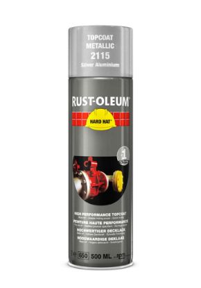 Afbeeldingen van RUST-OLEUM Deklaag glanzend aluminium 500ML