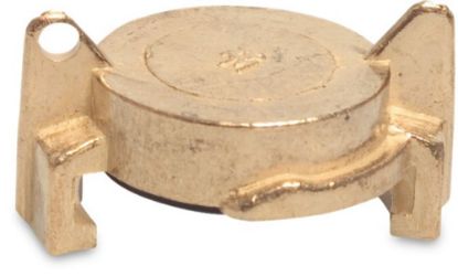 Afbeeldingen van PROFEC Blindkoppeling messing NA 40 12bar