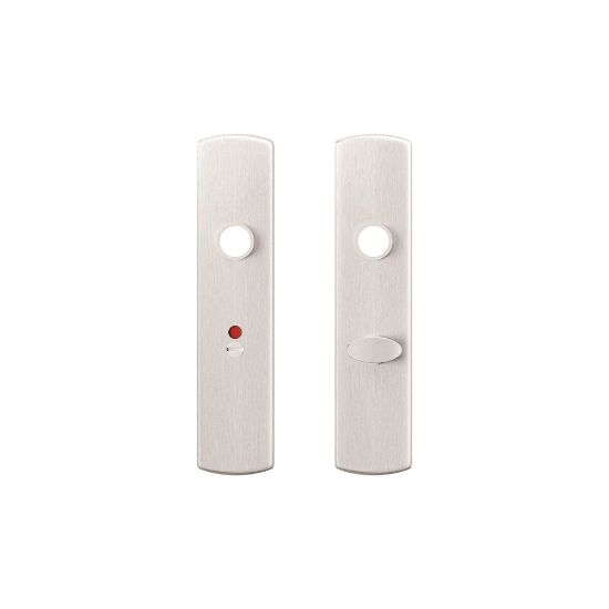 Afbeeldingen van AXA Langschild Curve wc-garnituur 8X63MM