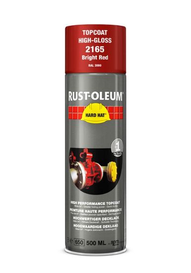 Afbeeldingen van RUST-OLEUM Deklaag RAL3000 vuurrood 500ML