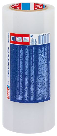 Afbeeldingen van TESA Oppervlaktebeschermingsfolie rood 25CM 100M