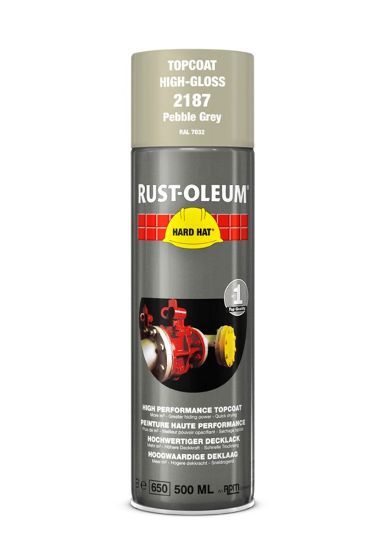 Afbeeldingen van RUST-OLEUM Deklaag RAL7032 kiezelgrijs 500ML