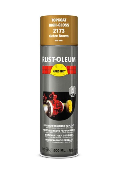 Afbeeldingen van RUST-OLEUM Deklaag RAL8001 bruin 500ML