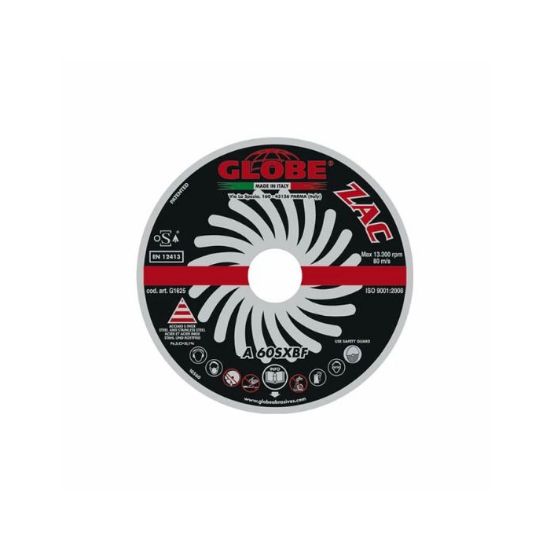 Afbeeldingen van GLOBE Doorslijpschijf G1726 RVS A-60-SX ZAC 230X2X22,2MM