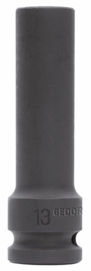Afbeeldingen van Slagmoerdop 1/2" 6kt 22 MM