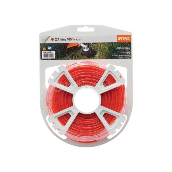Afbeeldingen van STIHL Maaidraad rond stil rood 2,7MM 65M