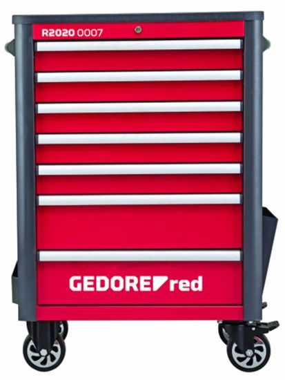 Afbeeldingen van Gereedschapwagen 7 laden WINGMAN rood