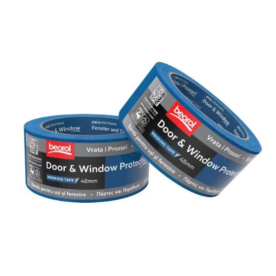 Afbeeldingen van BEOROL Schilderstape Deur & Raam 48MM 50M