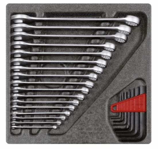 Afbeeldingen van Ring-steeksleutelset 6-24MM 26-dlg CT module