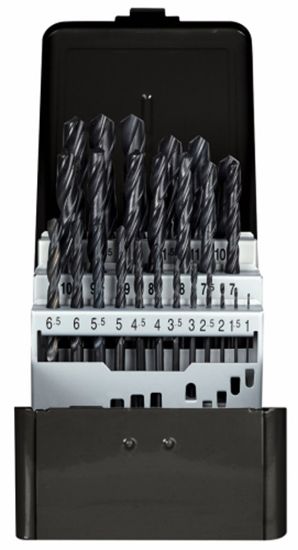 Afbeeldingen van Spiraalborenset 1-13MM 25-dlg HSS, rolgewalst