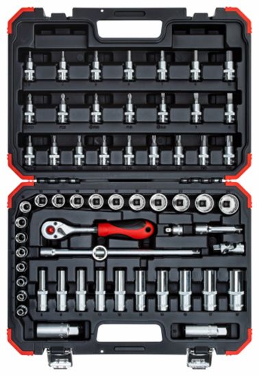 Afbeeldingen van Dopsleutelset 3/8" 6-24MM 59-dlg