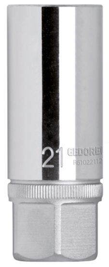 Afbeeldingen van Bougiedopsleutel 1/2" 21MM 