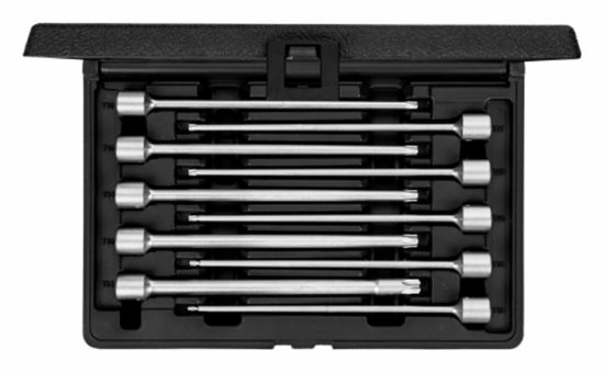 Afbeeldingen van Dopsleutelschr.dr.set 3/8" TX T10-T55 200MM