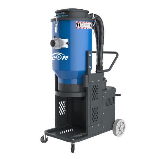 Afbeeldingen van BYCON Cycloonstofzuiger HEPA H13 AVC-3000P 230 V – 3-motorig – Auto Pulsing-filtersysteem