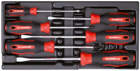 Afbeeldingen van Schroevendraaierset SL / PZ 6-dlg CT module