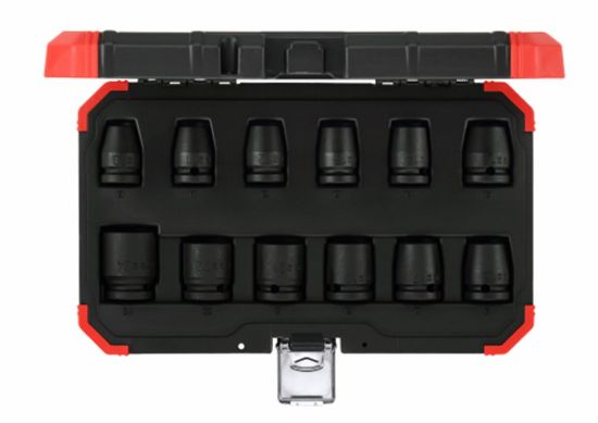 Afbeeldingen van Slagmoerdopsleutelset 1/2" 6kt 12-dlg