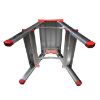 Afbeeldingen van BEOROL Dubbele montagetrap aluminium 2 treden 150KG
