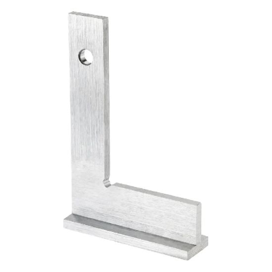 Afbeeldingen van FORUM Werkplaatswinkelhaak met aanslag staal VZ 400X230MM