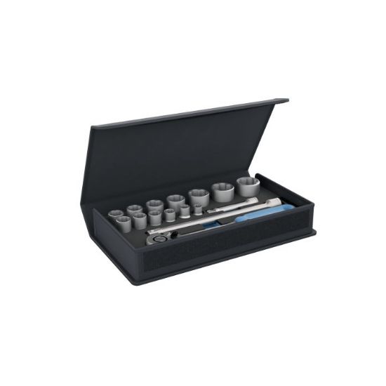 Afbeeldingen van GEDORE Dopsleutelset ½" TC 19-MU-10 in etui 10-32MM 16x