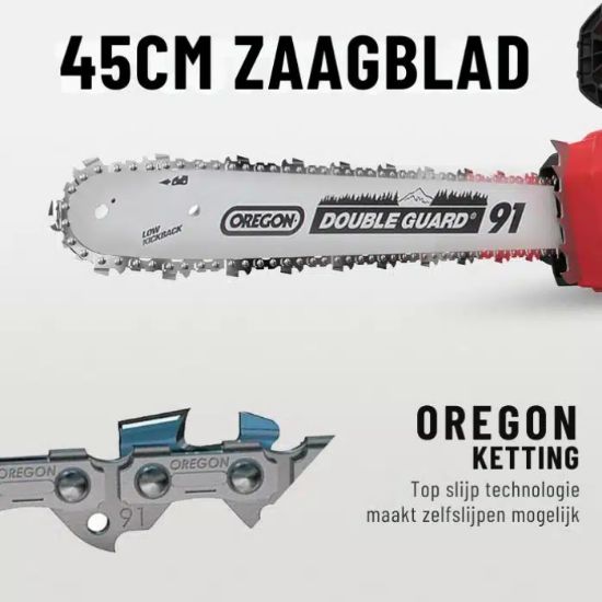 Afbeeldingen van DCK Accu kettingzaag KDCS58181FDK 58V 5,0Ah 45CM