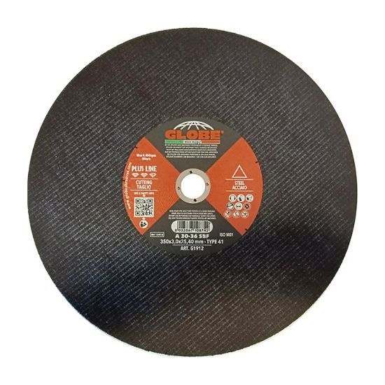 Afbeeldingen van GLOBE Doorslijpschijf G1912 A-30-36-S 350X3X25,4MM