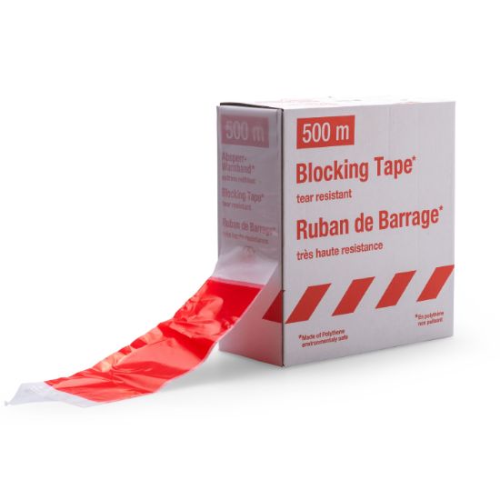 Afbeeldingen van DULIMEX Afzetlint rood/wit 500M