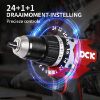 Afbeeldingen van DCK Accu Klopboormachine KDJZ03-13-EA 13MM 120Nm 20V