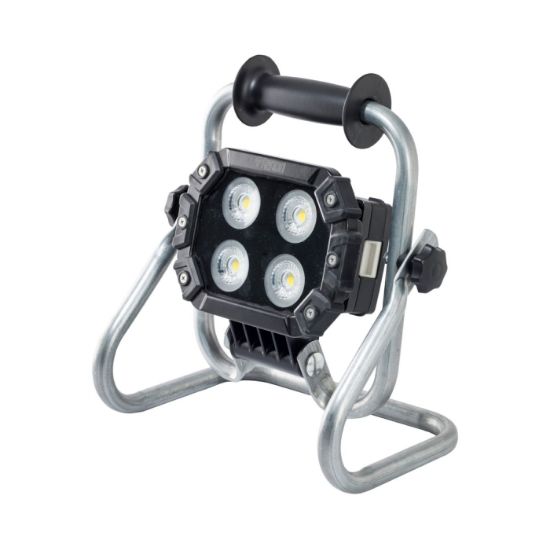 Afbeeldingen van FENON Werklamp ToolWizard TW-40S met type B accu adapter t.b.v. Metabo Milwaukee DeWalt