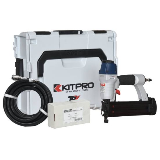 Afbeeldingen van KITPRO BASSO Nageltacker B16/50L-A1 + T50 5000x + slang