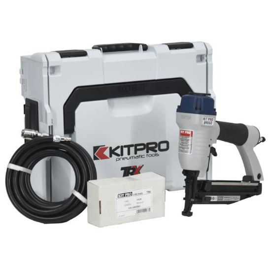 Afbeeldingen van KITPRO BASSO Nageltacker B16/64-A1 + T50 5000x + slang 5M