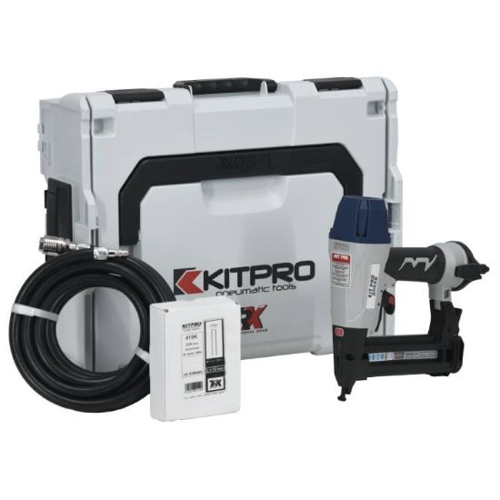 Afbeeldingen van KITPRO BASSO Niettacker S90/40L-F4 LED + 416K 5000x + persluchtslang 5M