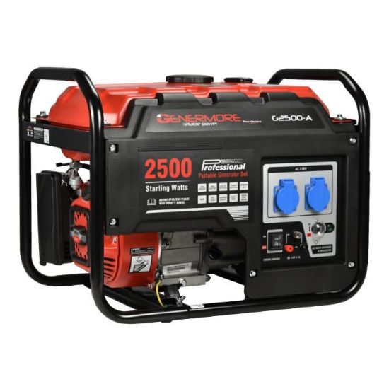 Afbeeldingen van GENERMORE Benzine aggregaat G2500-A 2,5kVA 2200W