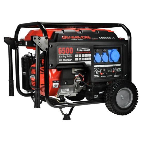 Afbeeldingen van GENERMORE Benzine aggregaat Deluxe G6500D-A 6,5kVA 5500W