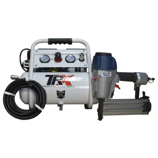 Afbeeldingen van KITPRO BASSO Niettacker B22/64T + compressor + slang