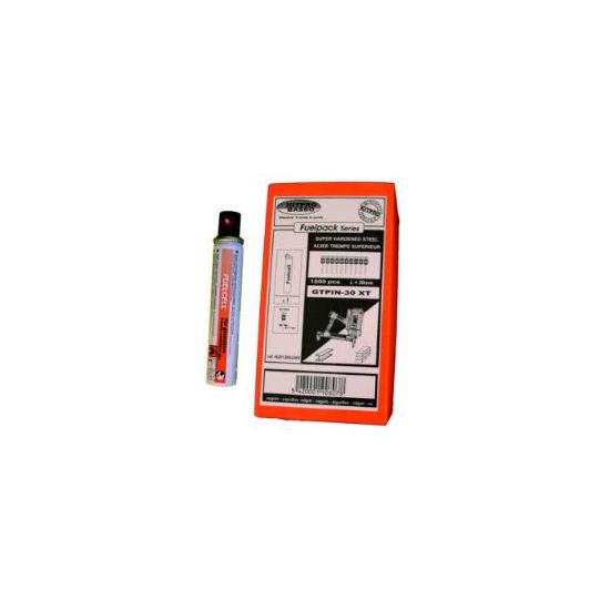 Afbeeldingen van KITPRO BASSO Betonspijkers staal GTPIN17 XT 1000x + fuelpack