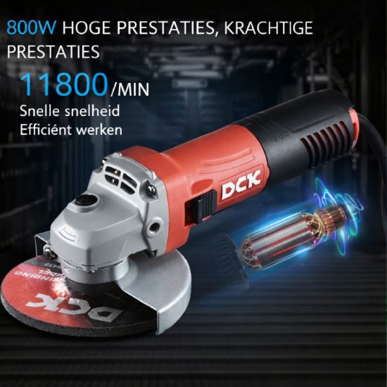 Afbeeldingen van DCK Haakse slijper KSM09-125S-EA 125MM 800W