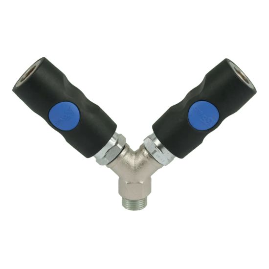 Afbeeldingen van Koppeling ISO6150B/08 VE BU G3/8 2X Y-FIT