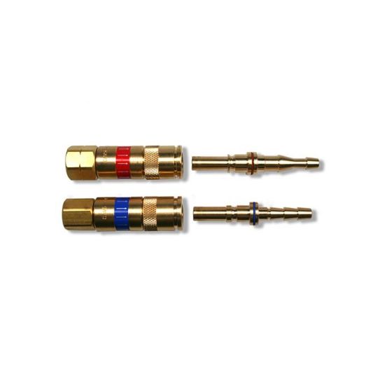 Afbeeldingen van Snelkoppeling NKDT zuurstof 1/4"R 6MM