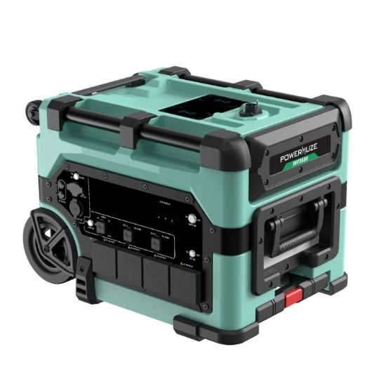Afbeeldingen van POWERMUZE INV3500 Draagbaar Power Station 3600W / 6000W piekvermogen – 3500Wh LiFePO4