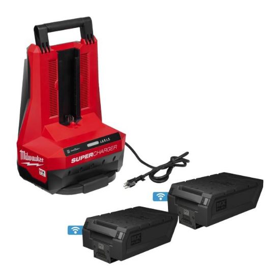 Afbeeldingen van MILWAUKEE Accu NRG pakket MXFNRG-122 2x 12,0Ah accu + snellader